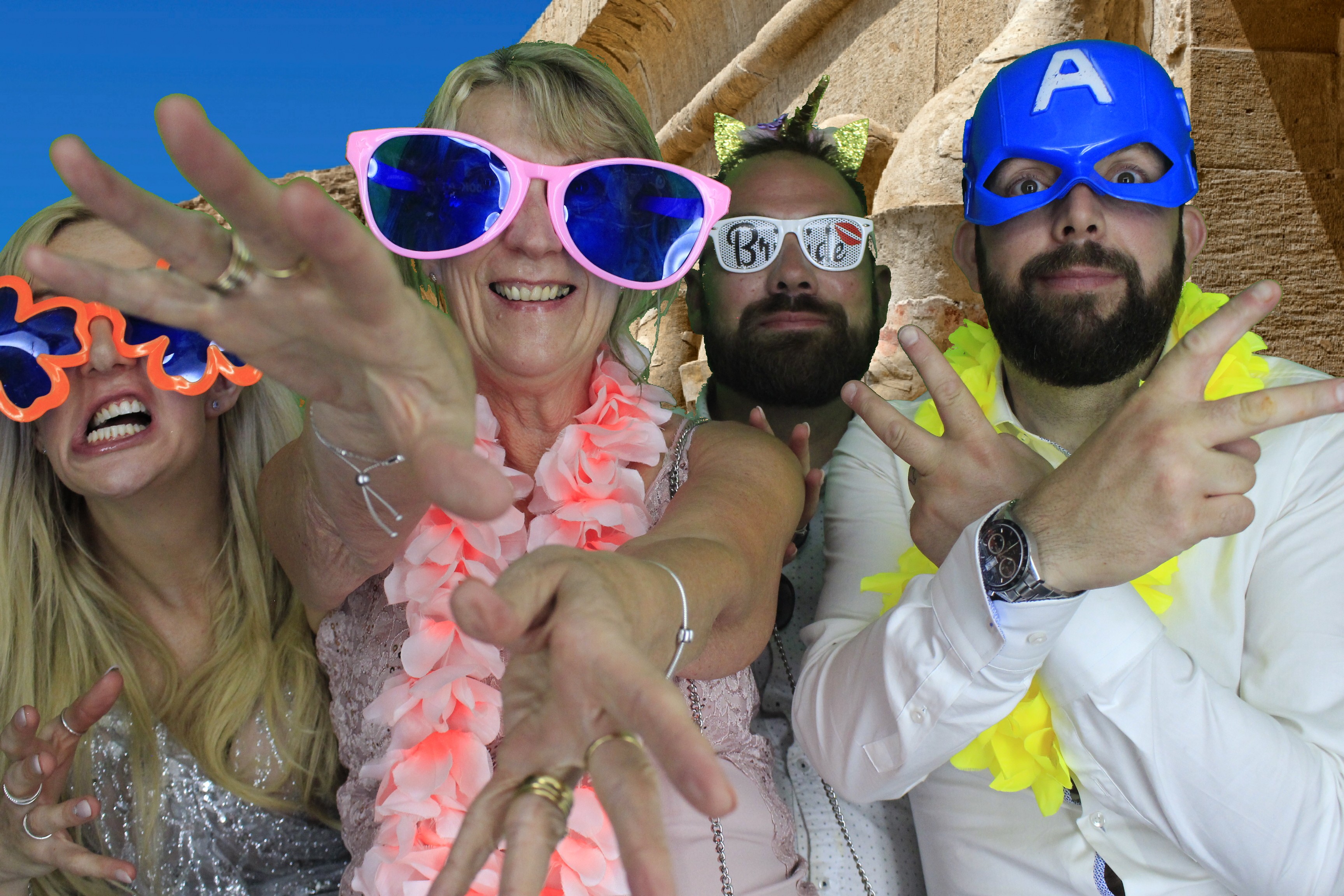 Clive and Gemma's Wedding | View more photos from the event at gallery.myphotoboothexperience.co.uk/u/MyPhotoBoothExperienceLtd/Clive-and-Gemmas-Wedding